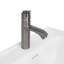 Meuble-lavabo 24 po avec lavabo en céramique blanc et robinet d'eau chaude et froide, armoire de salle de bain autoportante avec 2 portes de rangement et tablette ouverte en fer pour la salle de bain