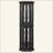 Lighted Corner Curio Cabinet - Glass Display Shelf With Tempered Glass Doors, Adjustable Shelving, And Included Bead Bulb - Ideal Bar Cabinet For Home Decor-526317096