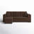 Senter Upholstered L-Shaped Sectional Reversible-790707138
