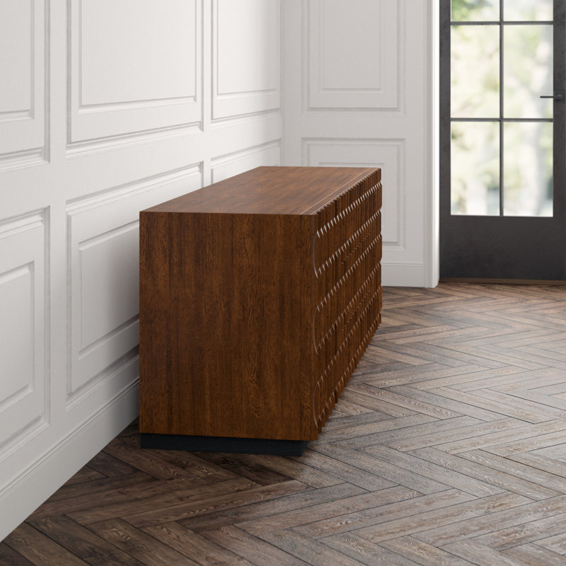 Alameda 81.5'' W Solid Wood Sideboard