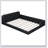 Upholstered Platform Bed With 2 Reading Lights-766412435