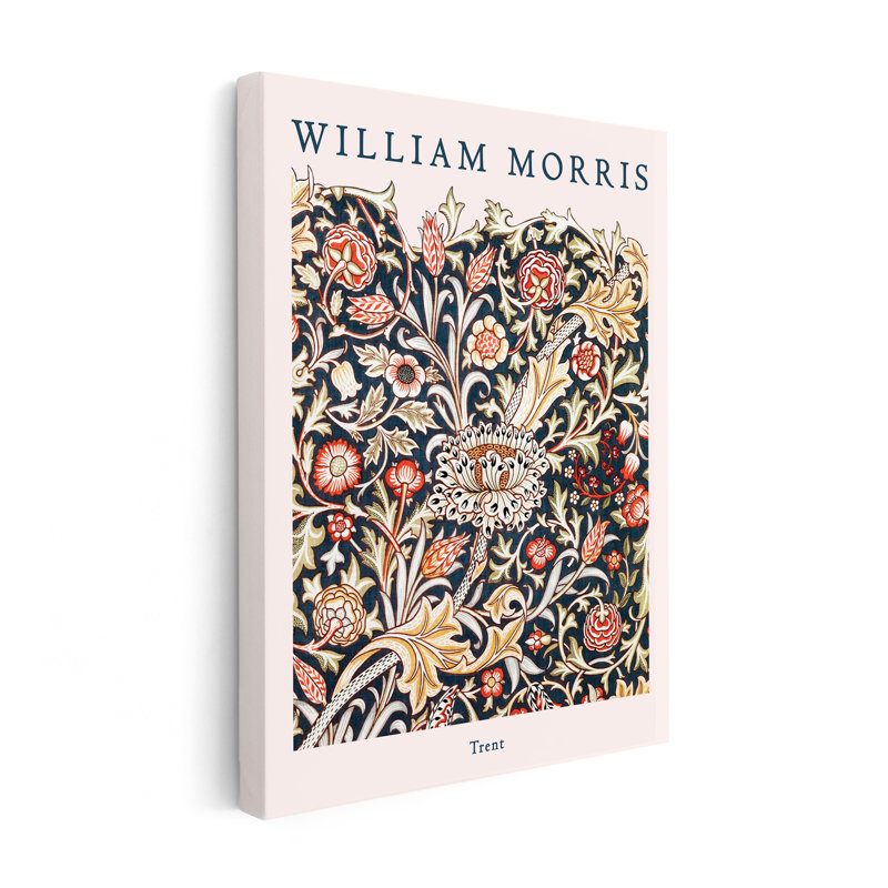 William Morris - Trent No1, Unframed, Canvas, 18"H x 24"W