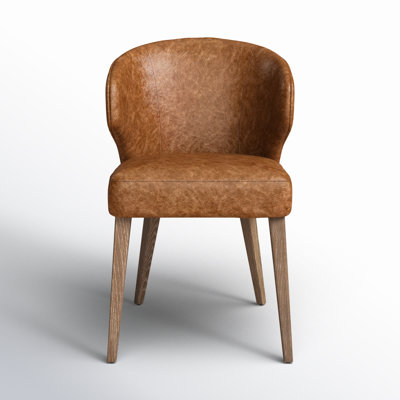 Luthien Genuine Leather Side Chair