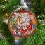Holiday Splendor 5.5'' Handmade Glass Ball Ornament-109187347-110327058