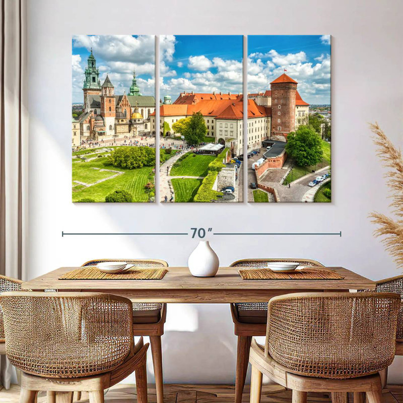 Château de Nicci Wawel, H 42 po x l 65 po