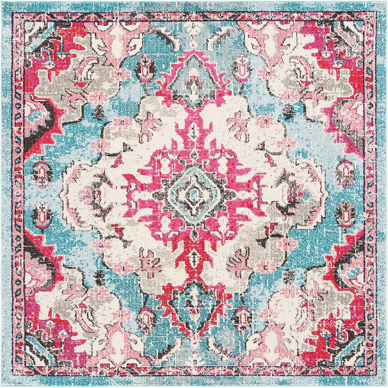 Mornington Performance Oriental Rug, Square 6'7"