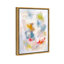 Couleurs abstraites dans la neige II - peinture sur toile-50778814-50778815