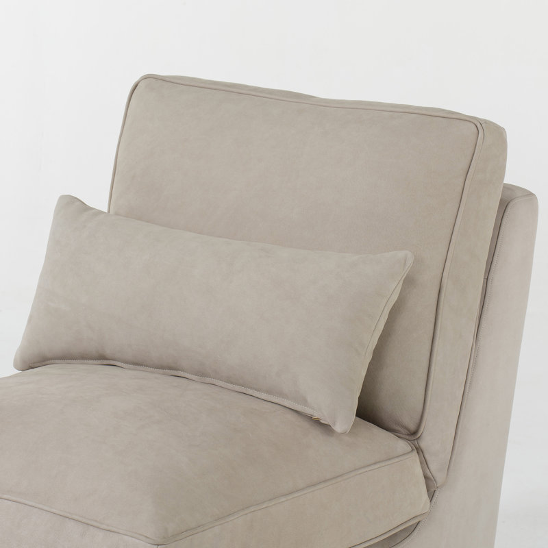 Oakland Leather Slipper Chair