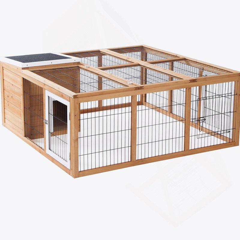 Cage à lapin pour petits animaux, Naturel