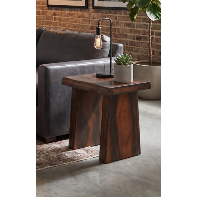 Chaliyah Solid Wood End Table