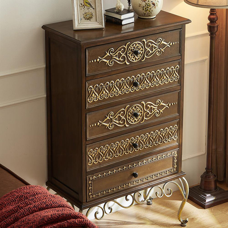 Armoire 29,53 "à cinq tiroirs 29,53"