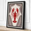 Symmetry in Red Geometric - Wrapped Canvas-333558598-333558616