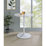 Jahdell Round Metal Base Dining Table