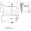 Urquiola 71.25'' L Freestanding Soaking Bathtub