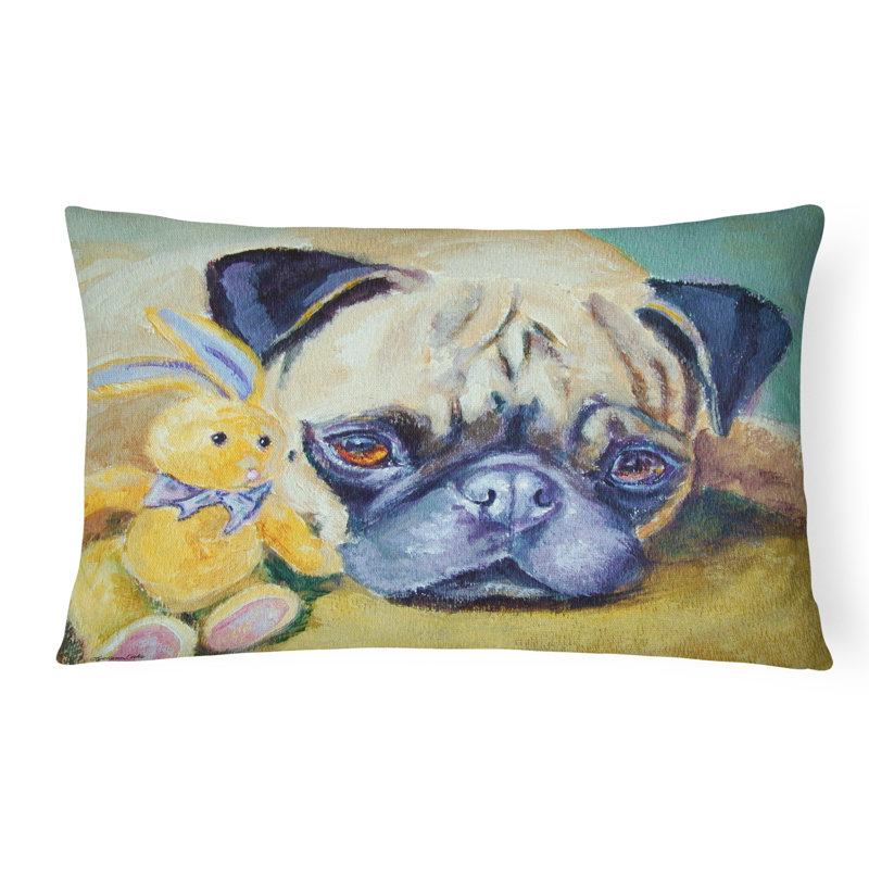  Coussin Pug Bunny