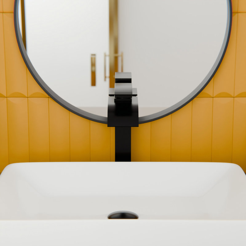 Single-handle Bathroom Faucet, Matte Black
