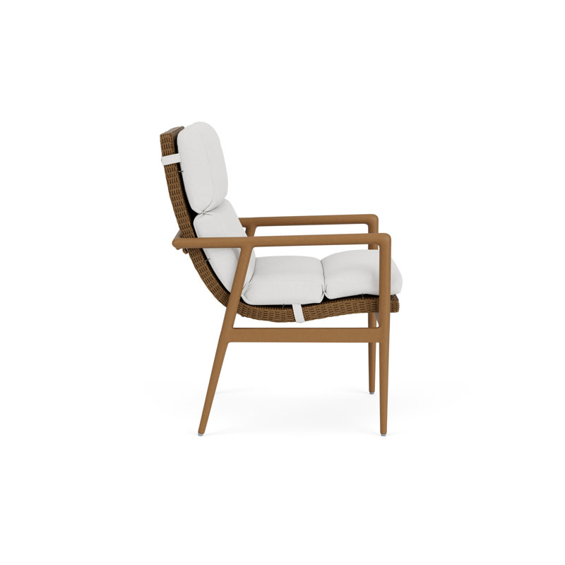 Outdoor Dining Armchair, Hickory