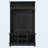 3-in-1 Hall Tree with Shoe Storage Bench, Coat Rack Entryway Organizer with 4 Shoe Cubbies and Top Storage Shelf-1369159862