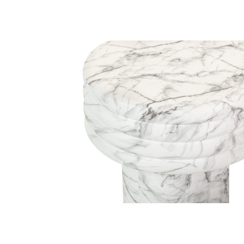 Pedestal End Table