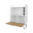 Wine Storage Bar Cabinet With Drop-Down Door And Wine Storage