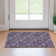 Premium Machine Washable Prisco Plum Rug