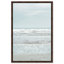 Art mural côtier Mute Sea, reproduction d'art encadrée par Art Remedy, cadre argenté, 20 x 30-1963395980-1963426580