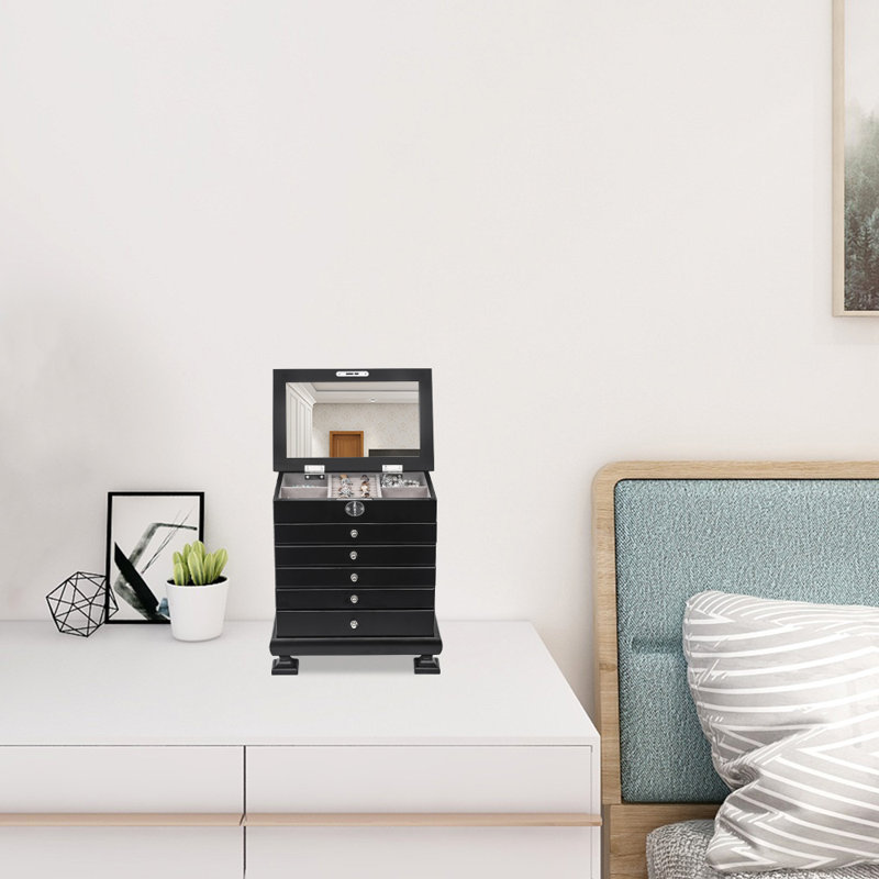 Armoire à bijoux avec Miroir Willhite