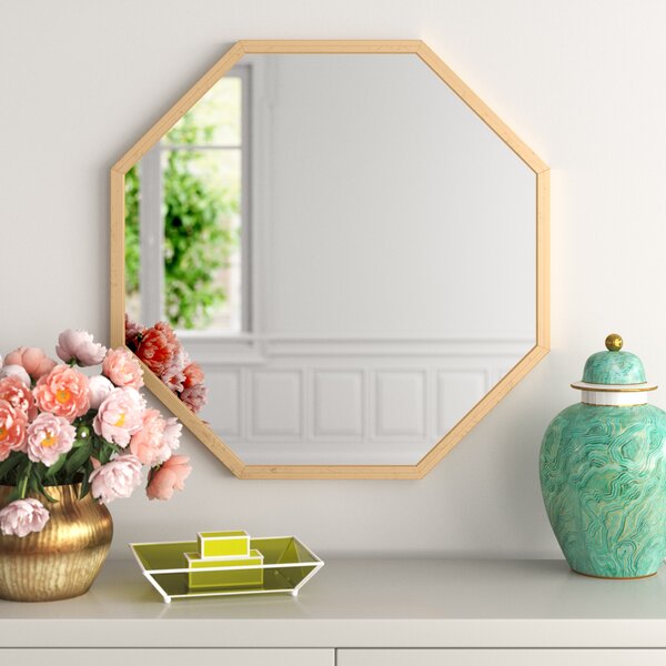 Etta Avenue Seamus Rectangle Glass Wall Mirror & Reviews