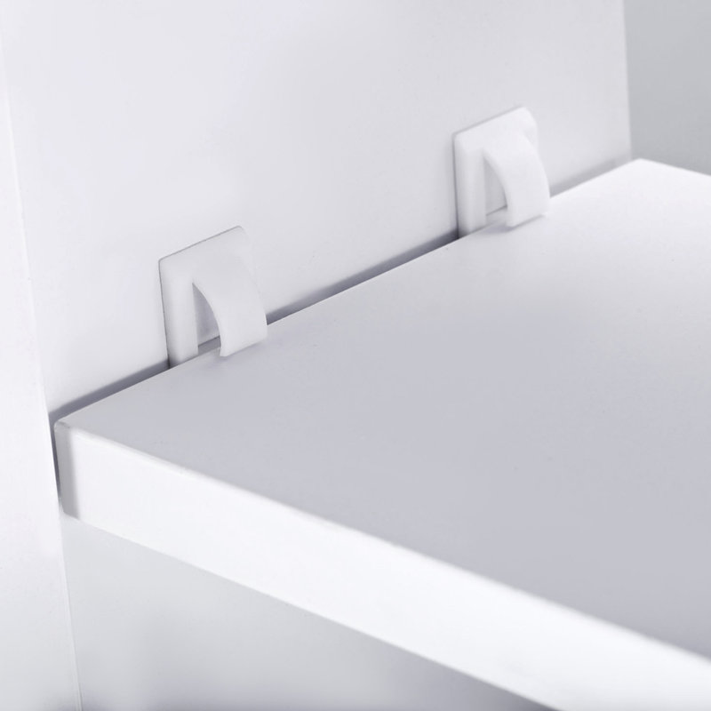 Double Door Wall Mounted Bathroom Mirror, 31.5" X 23.5" Medicine Cabinet With Modern Design, Large Storage, Or Quiet Hinges