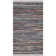 Bussard Rug Hand Woven Cotton Abstract Rug
