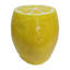 Tabouret citron en résine