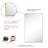 Yasine 16'' W 26'' H Recessed Framed Medicine Cabinet with Mirror and 2 Adjustable Shelves-108962948