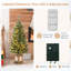 Arbre de Noël artificiel éclairé 4 pi