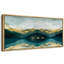 Peaceful Mountain Reflections Landscape, reproduction d'art sur toile-111176162-98042278