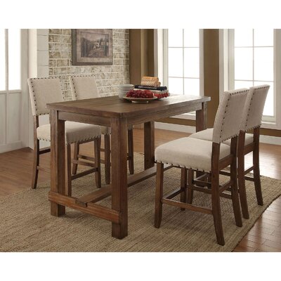 4 - Person Counter Height Dining Set -  Red Barrel StudioÂ®, 0AB4550D9A424EBF92CFF2A46E6BE67F