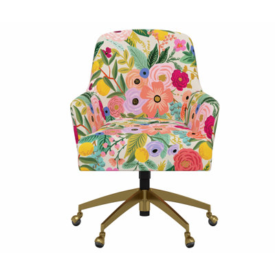 Chaise de bureau avec base Yvette