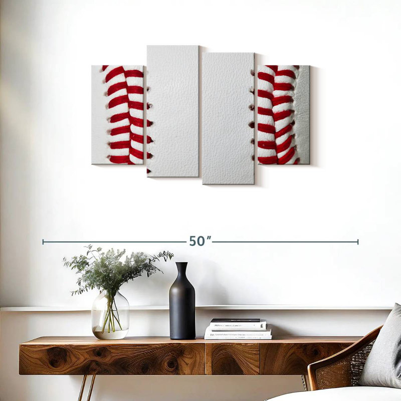 Baseball stitching Sireci, H 22 po x l 36 po