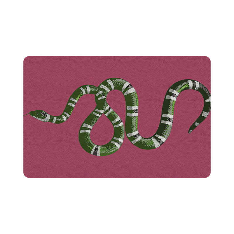 Napperon Serpent, Framboise