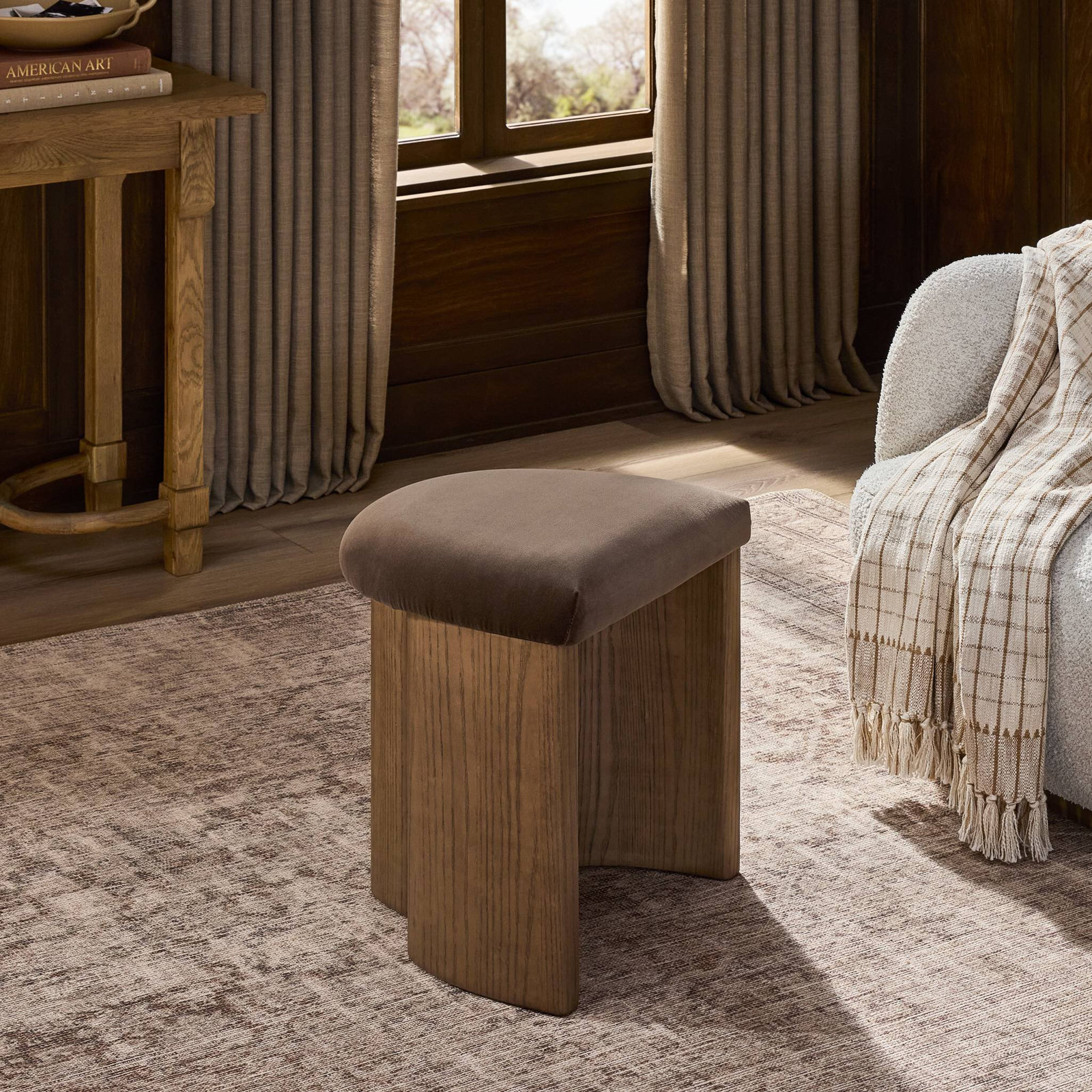 Ebern Designs Accent Stool