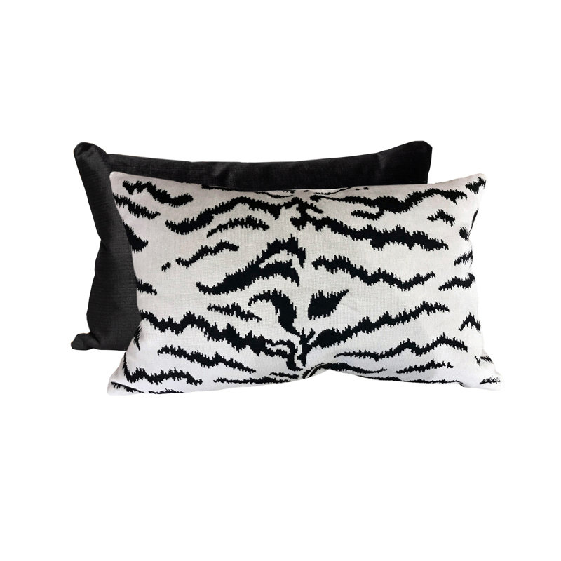 Wild Glamour Lumbar Pillow Cover & Insert