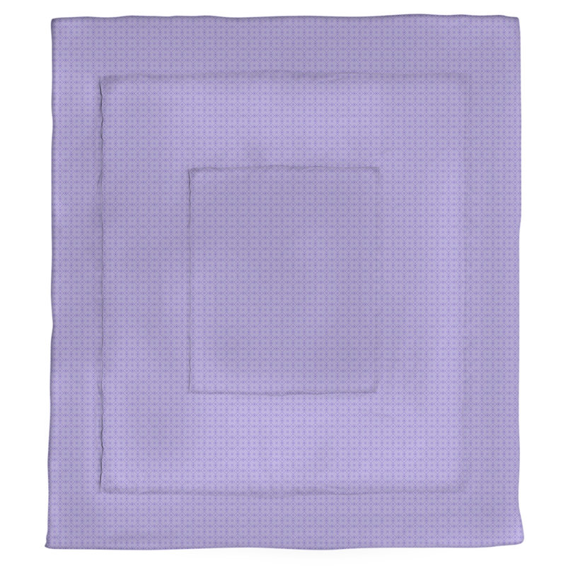 Édredon réversible Katelyn Elizabeth, Édredon grand, Mauve