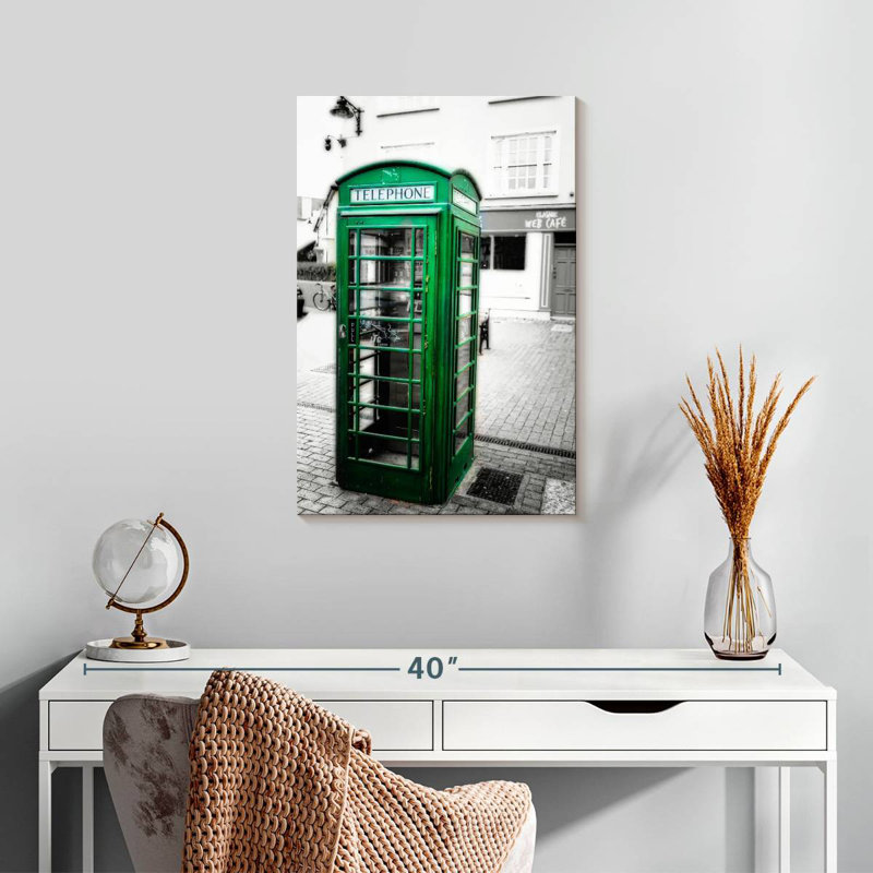 Aime Irish Phone Booth Kinsale County Cork, 24" H x 16" W