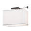 Luminaire suspendu rectangulaire à 8 lumières pour îlot de cuisine Quadrato