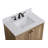 Soma 30'' Single Bathroom Vanity with Engineered Marble Top-629308643