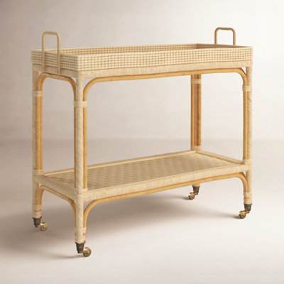 Aldford Solid Wood Bar Cart
