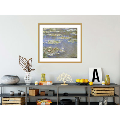 Nympheas by Claude Monet -Framed Giclee Print