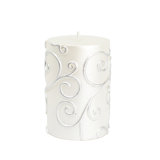 Unscented Pillar Candle