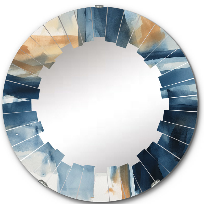 Andlau - Modern Wall Mirror Round, 24 po x 24 po