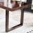 Dark Walnut Rectangular Solid Wood Writing desk-1667572357