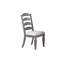 Chaise d'appoint en bois (ensemble de 2)